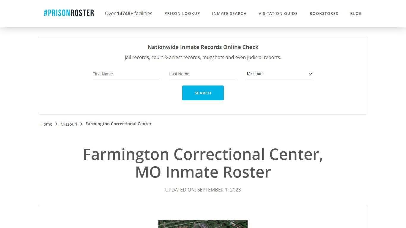 Farmington Correctional Center, MO Inmate Roster - Prisonroster